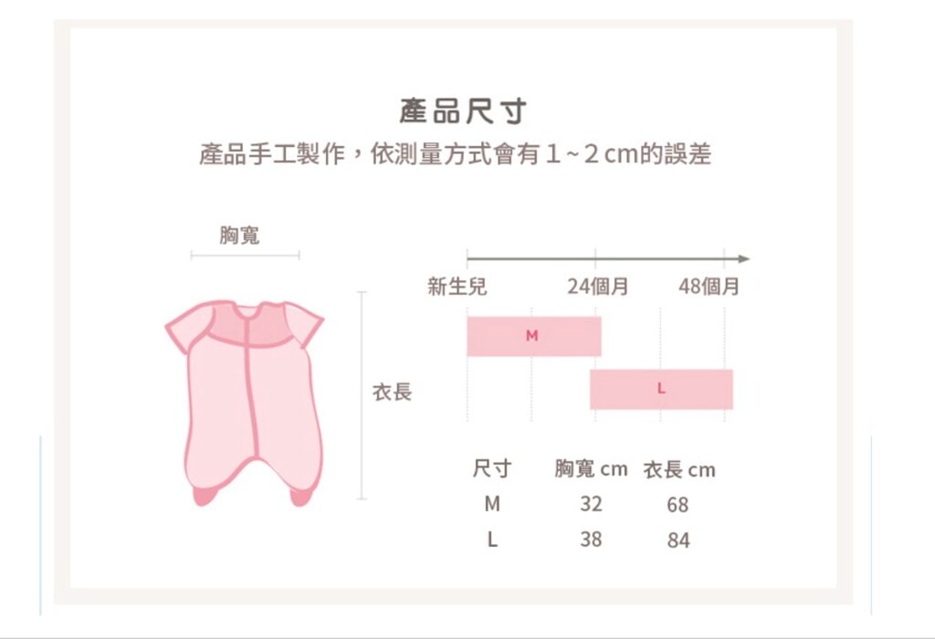 連身褲尺寸