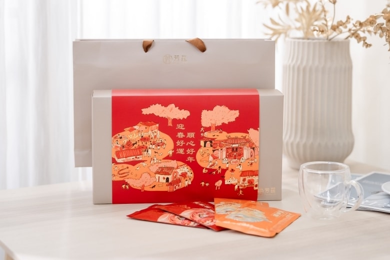 【年節禮盒首選】芳茲雞魚饗宴新春禮盒，全雞滴煉常溫保存的滋補聖品！