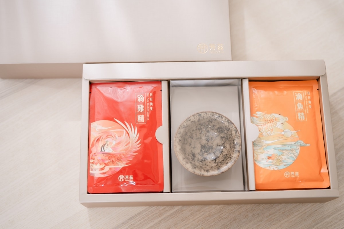 【年節禮盒首選】芳茲雞魚饗宴新春禮盒，全雞滴煉常溫保存的滋補聖品！